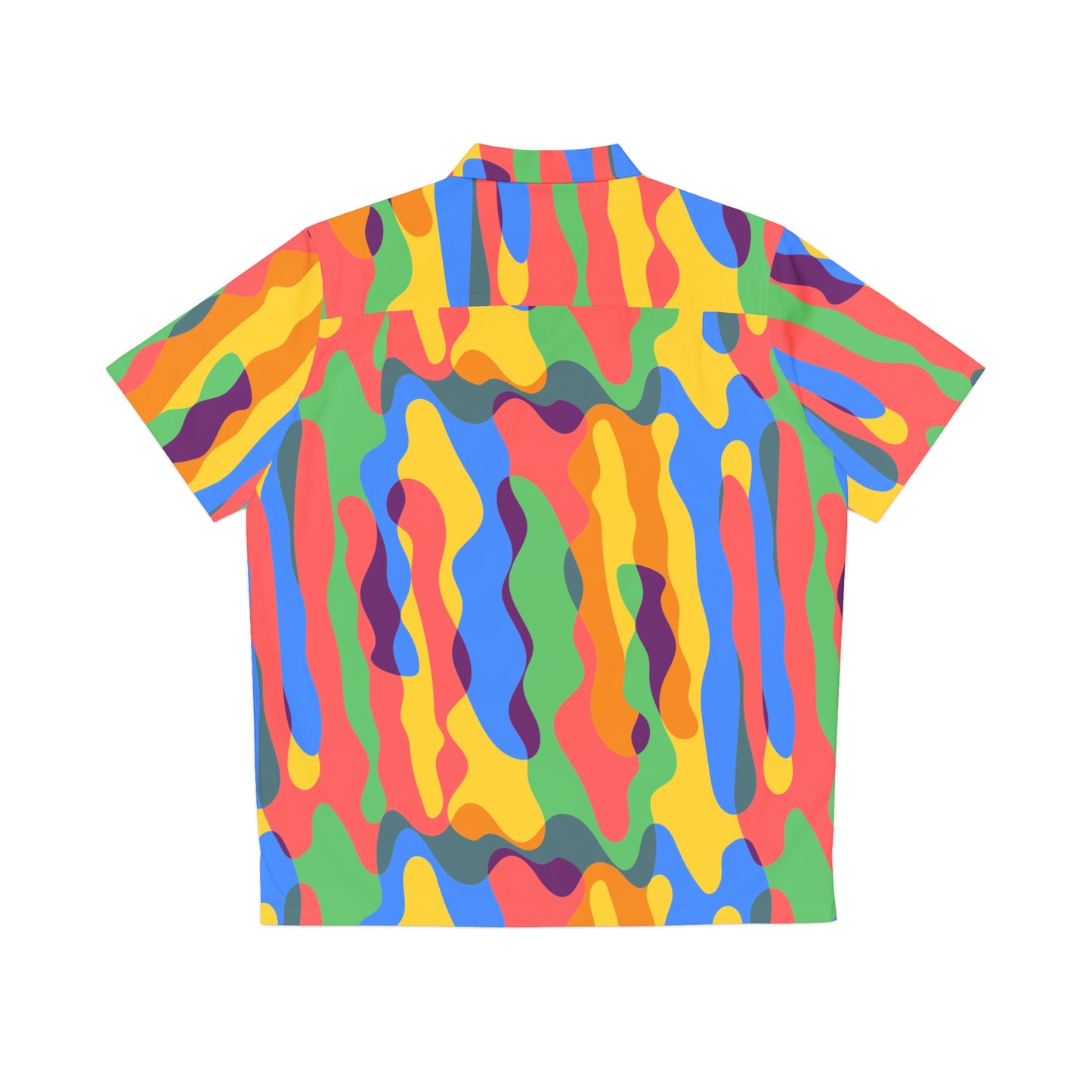 Men's Hawaiian Shirt Vibrant California Pattern