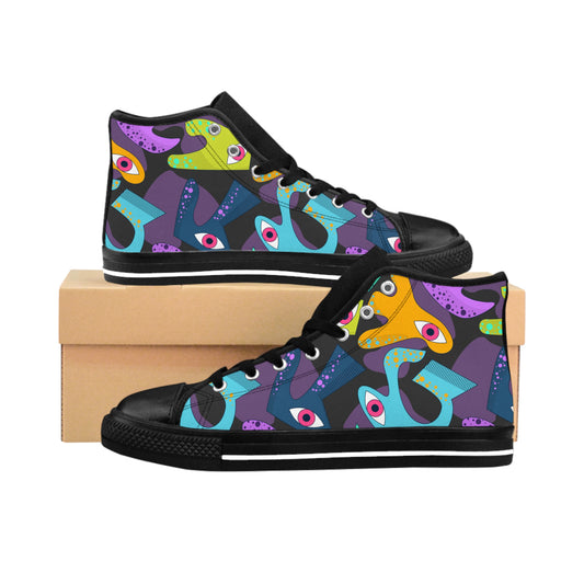 Men's Classic Sneakers - Yumpy Pattern