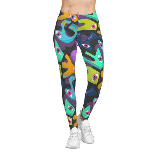 Casual Leggings - Yumpy Pattern