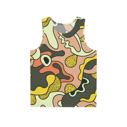 Men's Tank Top - Eye Fish Pattern