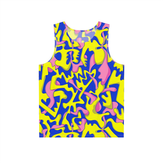 Men's Tank Top - Funky Street Pattern